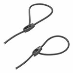 Bevestigingskoord elastisch 50 cm verstelbaar - set van 4 stuks