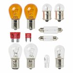Reservelampenset voor aanhanger caravan 12-delig