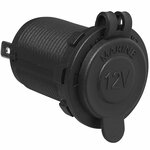 Inbouwstekkerdoos DIN 12V/24V in blister