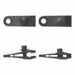 Tenttapijt clips met schroef - set van 4 stuks