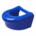 Soft Dock voor koppeling blauw 98x69x110mm