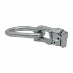 Stud fitting dubbel met ring in blister