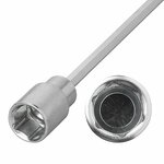 Verlengadapter 340mm 19mm voor hoeksteun