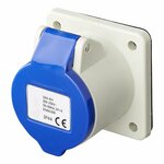 CEE wandcontactdoos kort opbouw