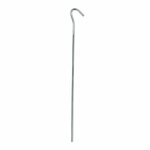 Tentharing 25cm metaal met open oog 10 stuks in polybag