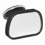 Binnenspiegel met zuignap en clip