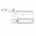 Klepscharnier SPP ZW-01.220A