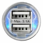 USB lader 2-weg type A 12V/24V 3100mA