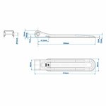 Klepscharnier SPP ZW-01.270A
