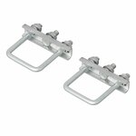 U-beugel vierkant 60mm voor neuswielklem - set van 2 stuks in blister