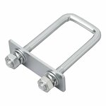 U-beugel 40mm hoekig - set van 2 stuks in blister
