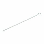 Tentharing 30cm metaal met open oog 10 stuks in polybag