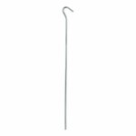 Tentharing 30cm metaal met open oog 10 stuks in polybag