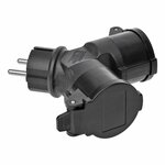 Schuko duo splitter