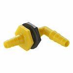 Watertank doorvoer haaks met tules 10x12mm in blister