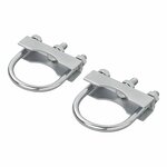 U-beugel rond 60/70mm voor neuswielklem - set van 2 stuks in blister