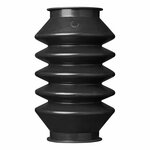 Stofhoes voor oplooprem 60/70mm L=165 geschikt voor Knott KF/KFG 27/30
