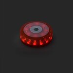 Waarschuwings-disk 16+8LED oranje