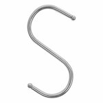 S-haak  dia 4mm 6,5x7,5cm 6 stuks in blister