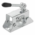Klem 48mm met kantelbare spindel voor neuswiel