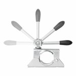 Klem 48mm met kantelbare spindel voor neuswiel