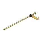 Rotspen 21cm metaal met haak 6 stuks in polybag