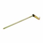 Rotspen 21cm metaal met haak 6 stuks in polybag