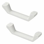Rangeergreep wit - set van 2 stuks
