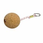 Sleutelhanger met kurken bal (drijvend)