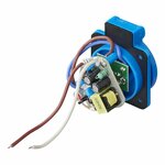 Inbouwdoos 230VAC met 2x USB-A 5V max. 2100mA