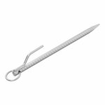 Grondpen 41cm met haak en ring