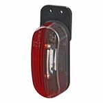 Breedtelicht LED rood/wit rechts in blister