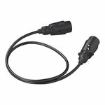 Verlengkabel 1M met 2x stekker 7-polig PVC