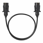 Verlengkabel 1M met 2x stekker 7-polig PVC