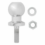 Trekhaakkogel recht M16 x 50mm