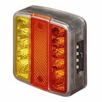 Achterlicht 4 functies 98x105mm 14LED PM
