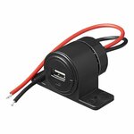 USB-opbouwstekkerdoos type A 2100mA 12V/24V in blister