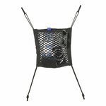 Opbergnet elastisch 26x28cm dubbel met kunststof haken NS-7