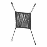 Opbergnet elastisch 26x28cm dubbel met kunststof haken NS-7