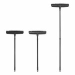 Bezem rubber met telescopische steel 68 - 120 cm