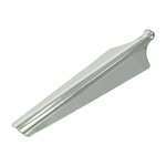 Zandharing 33cm aluminium 2 stuks in polybag
