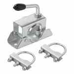 Klem 48mm voor neuswiel + 2x U-beugel 60/70mm