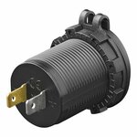USB snellader inbouw 2-weg 12/24V 3A type A + C