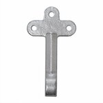 Klephaak nr.0 links 140mm met opschroef-oog