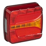 Achterlicht 4 functies 106 x 99 mm LED rechts