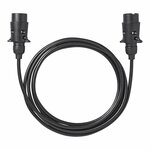 Verlengkabel 3M met 2x stekker 7-polig PVC