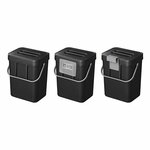 Afvalbak met deksel 5L voor caravan/camper