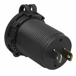 USB-inbouwdoos tweevoudig type A 2x2100mA 12V/24V