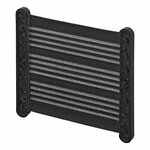 Opbergnet elastisch S 20 x 26,5 cm met kunststof bevestiging