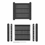 Opbergnet elastisch S 20 x 26,5 cm met kunststof bevestiging